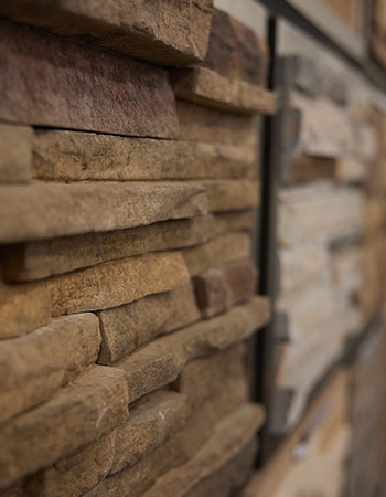 hardscape design center wall closeup