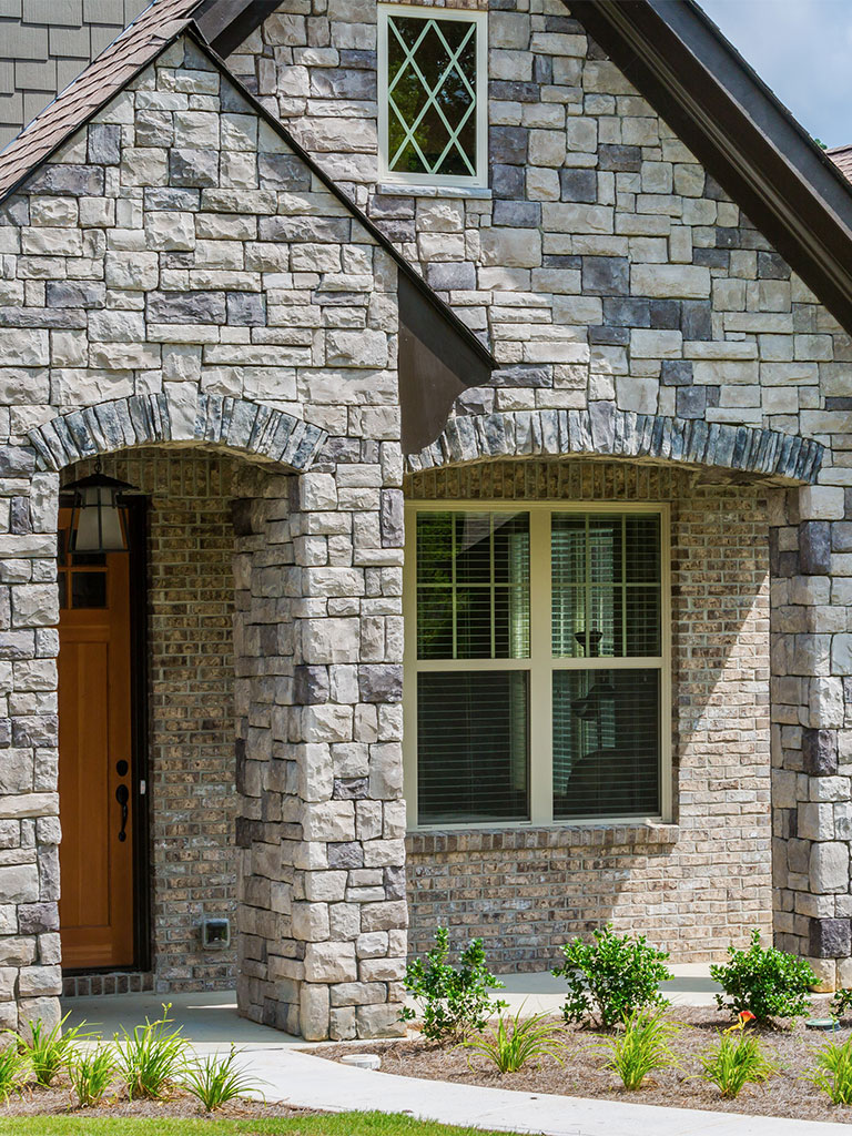 natural stone house exterior