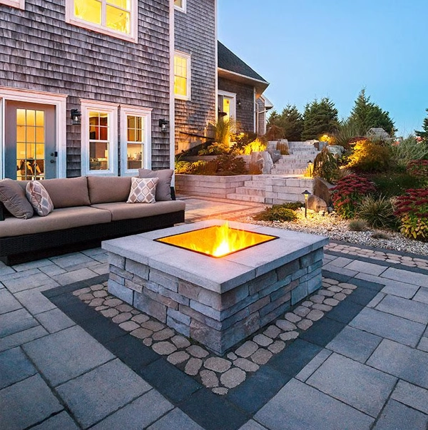 Fire pit kit from techo bloc is one of 11 different fire pit options
