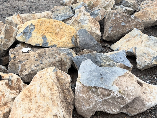 Picture of our Aged River Boulders