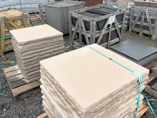 Picture of our natural stone pier and column caps
