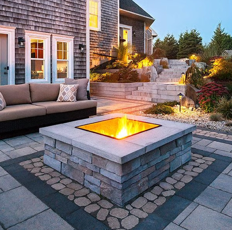 Picture of a Tech-Bloc fire pit