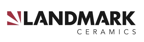 Logo of landmark ceramics our porcelain tile and paver manufacturer