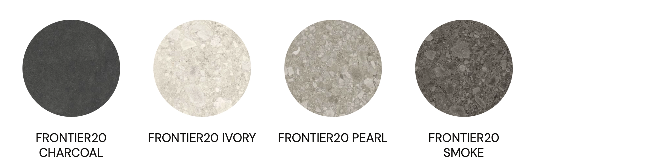 PIcture of additional limestone color choices at Pantano