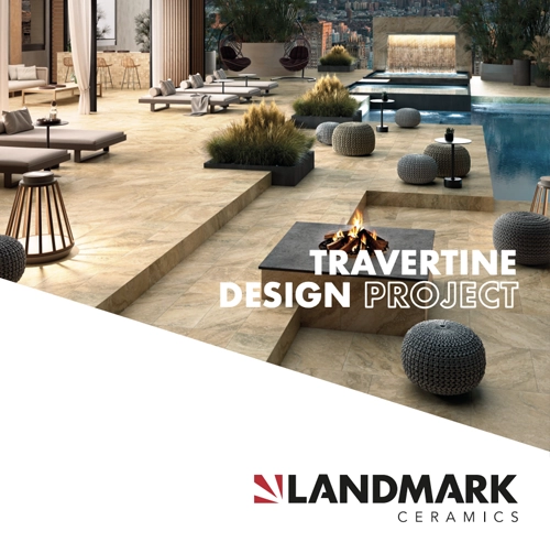Link to a brochure on our travertine inspired porcelain