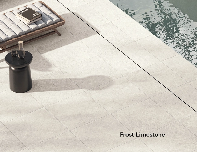 picture of frost colored limestone inspired porcelain