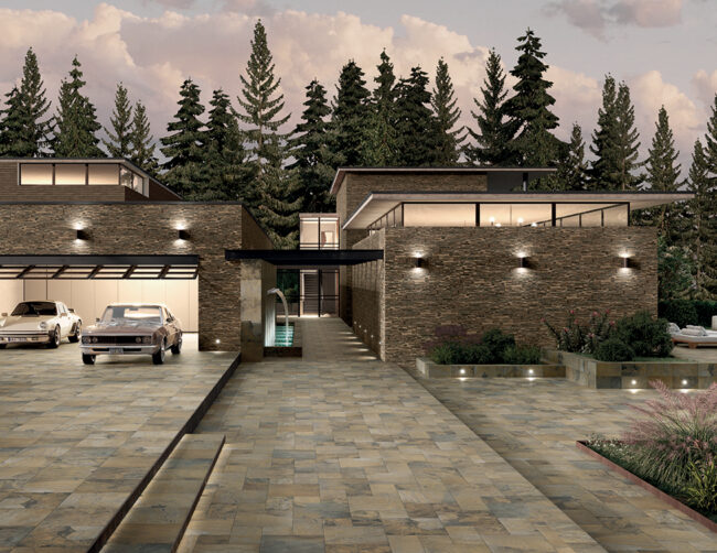 Slate-Inspired-Porcelain-Walkway-And-Driveway-Image