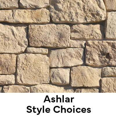 This picture shows an example of the Ashlar style cut available from eldorado stone