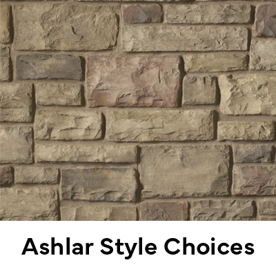 This is an image of an Ashlar style cultured stone veneer