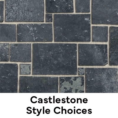 Pangaea offers 5 types of Castlestone style natural (real) stone