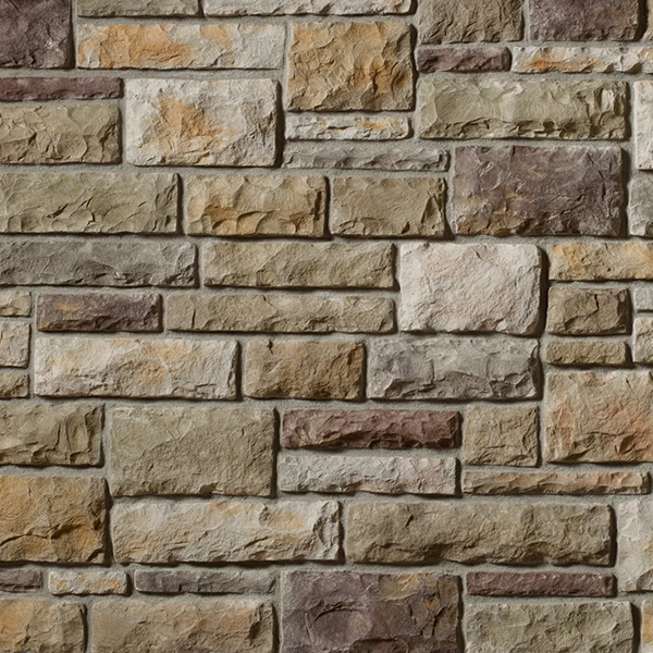 A picture of one of the many types of man-made stone manufactured by cultured stone