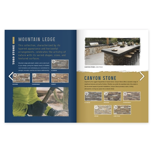 Picture of, and a link to Toro Stone's product-catalog
