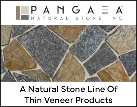 A link to more information on Pangaea natural stone thin veneer