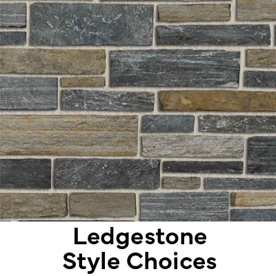 Pangaea Stone offers 11 types of Natural Ledgestone