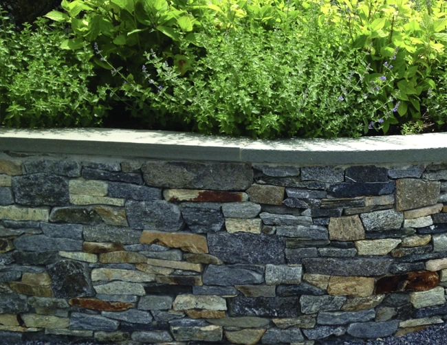 A picture of RStone's Natural Veneer Stone in the field