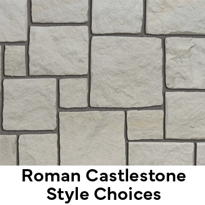 Pangaea Stone offers 4 types of Roman Castlestone an example is shown here