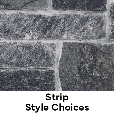 A picture of one of Rstone's strip veneer stone styles