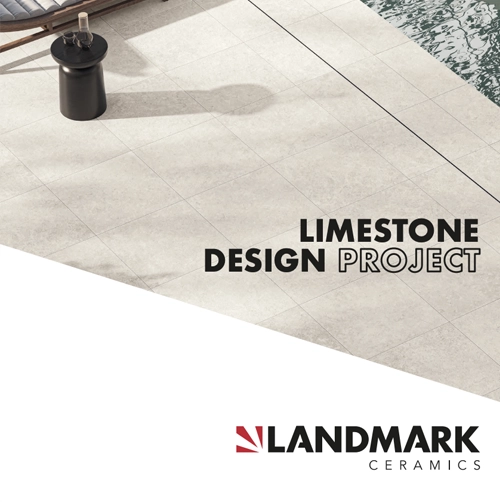 A link to a brochure on outdoor limestone like porcelain pavers