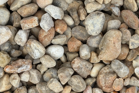 picture of 2 - 4" decorative landscape goose egg gravel