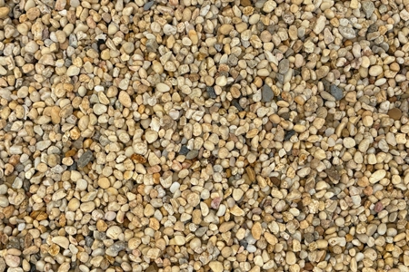 a picture of three eights goose egg landscape gravel example