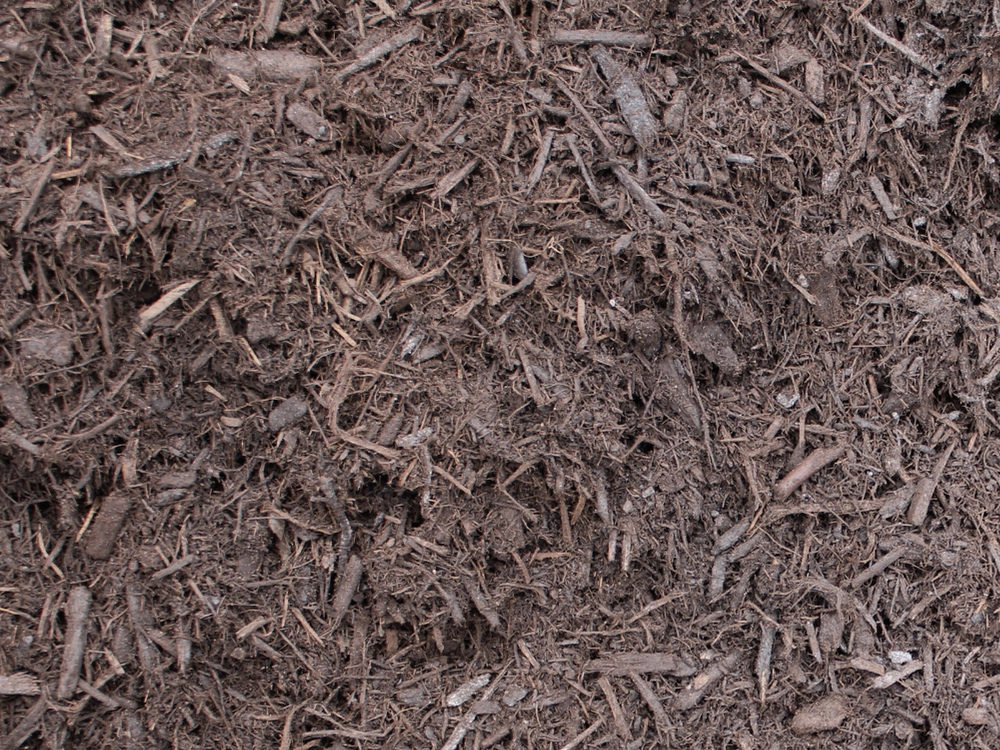 a large image of our brown landscape mulch
