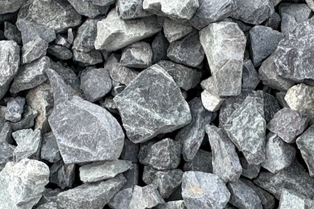 a picture of our bulk rip-rap stone - also known as 3-5 inch clean