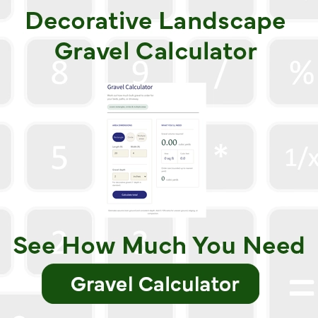 a link to our bulk landscape gravel calculator that includes calculations for multiple beds and circular beds