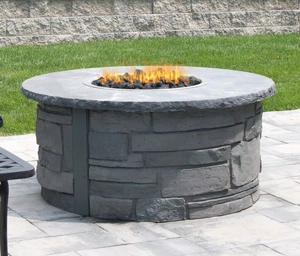 a picture of a Nicolock firepit