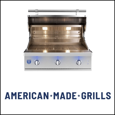 WE CARRY AMERICAN MADE BRAND outdoor kitchen grill